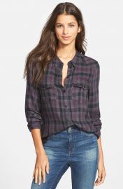 Paige Denim  Mya  Plaid Shirt at Nordstrom