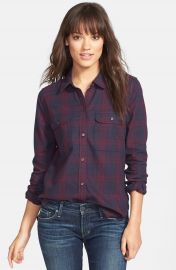 Paige Denim  Trudy  Plaid Cotton Shirt at Nordstrom