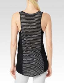 Paige Denim Adelaide Linen Tank in Black at Nordstrom