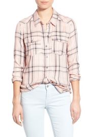 Paige Denim Mya Plaid Shirt at Nordstrom