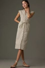 Paige Jaxsyn Midi Dress at Anthropologie