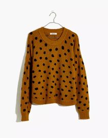 Painted Spots Pullover Sweater at Madewell