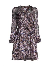 Painted Wrap Dress by Milly at Saks Fifth Avenue