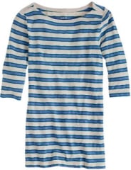 Painter boatneck tee in nautical stripe at J. Crew