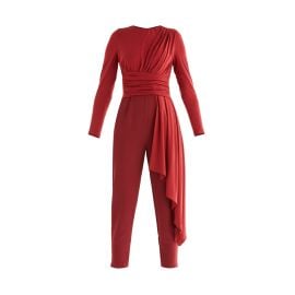 Paisie Draped Jumpsuit at Wolf & Badger