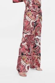 Paisley Print Pants by Zara at Zara