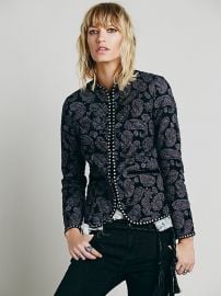 Paisley Quilted Jacket at Free People