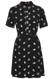 Paisley Stitch Tea Dress at Topshop