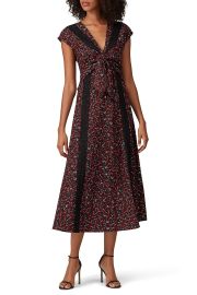 Paisley Tie Front Dress by Thakoon Collective Rent the Runway at Rent the Runway