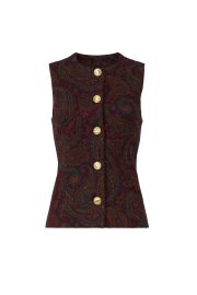 Paisley Vest by Rosetta Getty at Rent The Runway