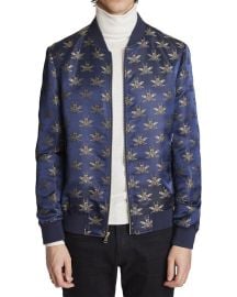 Paisley and Gray Hyde Bomber Jacket at Shop Simon