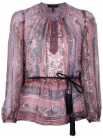 Paisley blouse by Isabel Marant at Farfetch