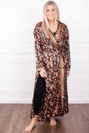 Pajama Party Holiday Robe Robe Free People at PBJ Boutique