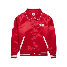 Palace Laundry Satin Jacket at Mick Jagger