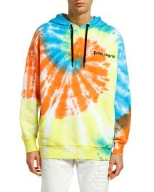 Palm Angels Men  x27 s New Basic Tie-Dye Hoodie at Neiman Marcus