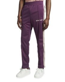 Palm Angels Menx27s Classic Side-Stripe Track Pants at Neiman Marcus