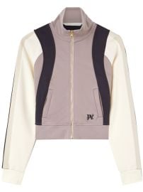 Palm Angels PA Monogram Track Jacket Purple at Farfetch