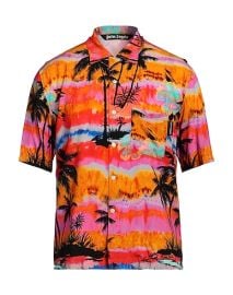 Palm Angels Palm Tree print Shirt at Yoox