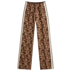 Palm Angels Palms Camo Track Loose Pants Brown amp Off White END US at END.