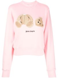 Palm Angels Teddy Bear-print Sweatshirt - at Farfetch