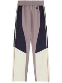 Palm Angels colour-block Track Pants Purple at Farfetch