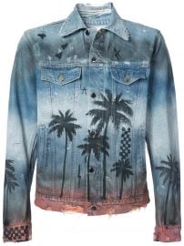 Palm Denim Trucker jacket  Amiri at Farfetch