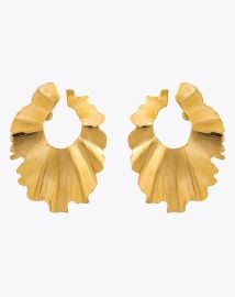 Palm Leaf Earrings by Christina Caruso at Christina Caruso