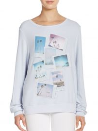 Palm Polaroid Sweatshirt by Wildfox at Saks Off 5th