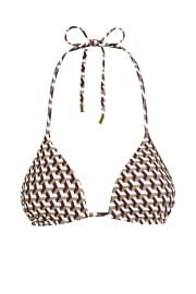 Palma Top - Husk Geo Monday Swimwear at Monday Swimwear