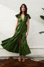 Paloma Dress in Fern Green by Sachin & Babi at Sachin and Babi