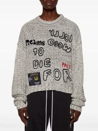 Paly To Die For hand knitted jumper at Farfetch