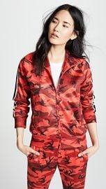 Pam  amp  Gela Camo Track Jacket at Shopbop