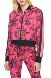 Pam  amp  Gela Paradise Crop Track Jacket   Nordstrom at Nordstrom