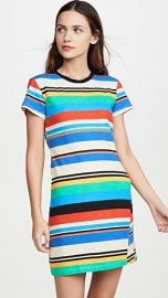 Pam  amp  Gela Stripe Print T-Shirt Dress at Shopbop