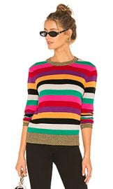 Pam  amp  Gela Stripe Sweater in Multicolor from Revolve com at Revolve