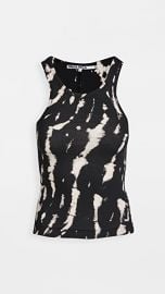 Pam  amp  Gela X20 Tie Dye Skinny Rib Tank at Shopbop