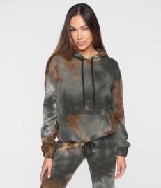 WornOnTV Lisa s brown tie dye hoodie and sweatpants on The Real