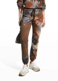 Pam amp Gela Gym Tie-Dye Sweatpants at Neiman Marcus