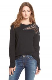 Pam and GelaEmbellished Star Sweatshirt at Nordstrom