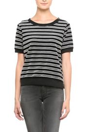 Pam andamp Gela Short Sleeve Sweatshirt at Nordstrom