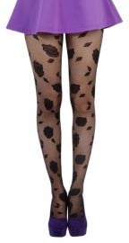 Pamela Mann flocked Rose Tights at Pamela Mann