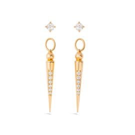 Pampille Gold Earrings Rouvenat Fine Arts Jewellery at Fine Arts Jewellery