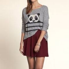 Panda Sweater at Hollister