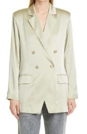 Pandora Silk Blazer by Retrofete at Nordstrom