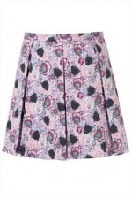 Panther print skirt at Topshop at Topshop