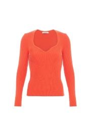 Paola Bernardi Orange Rute Top Verishop at Verishop