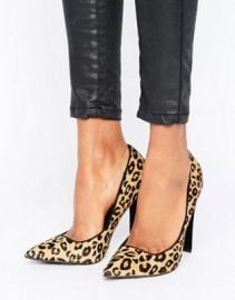 Paper Dolls Leopard Print Court Shoe at asos com at Asos