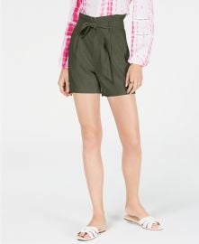 Paperbag waist shorts by INC at Macys