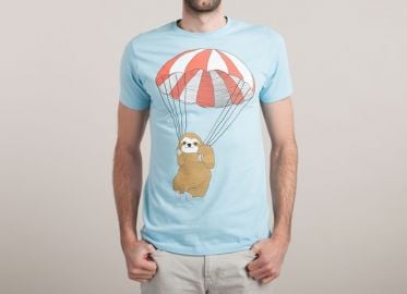 Parachuting Sloth at Threadless