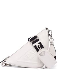 Parada Logo Plaque Shoulder Bag at Farfetch